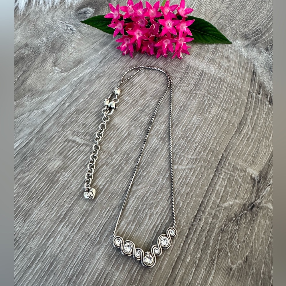 💞BRIGHTON Infinity Sparkle Reversible Necklace